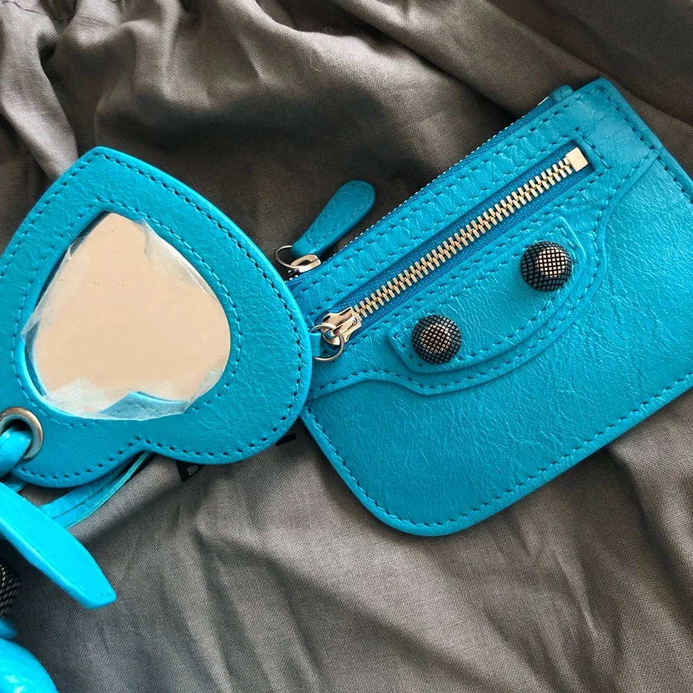 Balenciaga le cagole xs blue turquoise bag - Picture 3 of 3